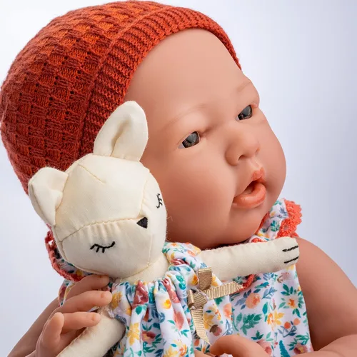 Miniatura 2 de JC Toys - Colección Natural Muñeca bebé niña anatómicamente correcta de regalo Original La Newborn 15 pulgadas de vinilo Fabricada en España