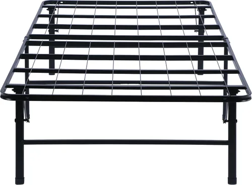Miniatura 4 de Coaster Home Furnishings Mabel 305957T - Marco de cama de metal plegable de acero resistente de 14 pulgadas de alto, tamaño individual, color negro