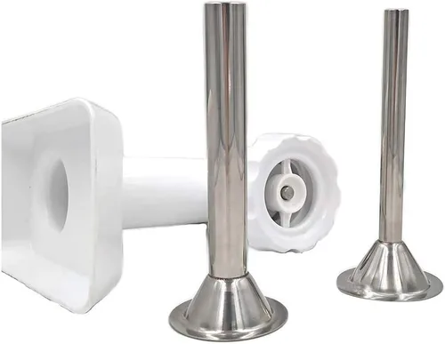 Miniatura 3 de DEALPEAK 2 unids/set de tubos de acero inoxidable embudo de cocina herramienta salchicha cosas kit de molinillo de alimentos accesorio