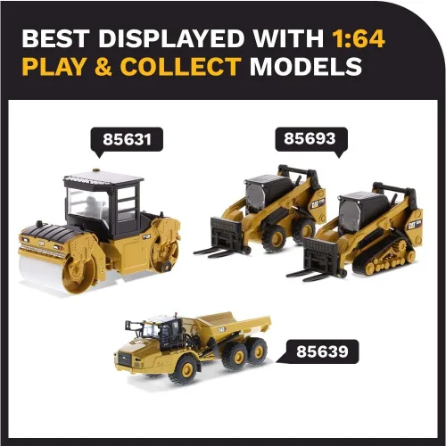Miniatura 7 de Mezclador de hormigón Caterpillar CT660 McNeilus Bridgemaster 1:64 Diecast Masters - 85632 - Juega y colecciona