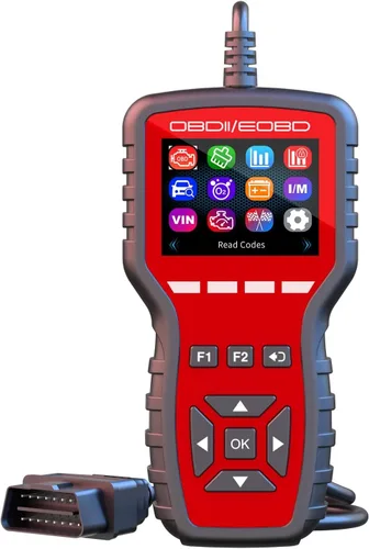 Miniatura 10 de AZIJYV Escáner K1 obd2, herramienta de diagnóstico del escáner obd2, lector de códigos de coche para comprobar la luz del motor, datos en vivo