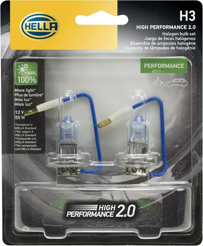 Miniatura 4 de HELLA H3 - Kit de ampolla doble de 2.0 TB de alto rendimiento, 12 V, 55 W, paquete de 2