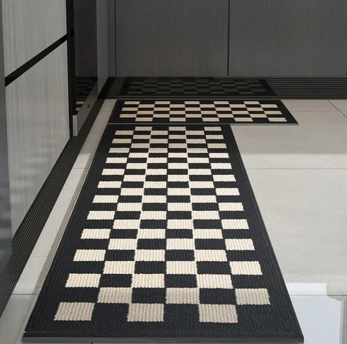 Miniatura 18 de GIB - Juego de alfombras de cocina y tapetes para piso, set de 2, alfombras antideslizantes/antideslizamiento para cocina, alfombras