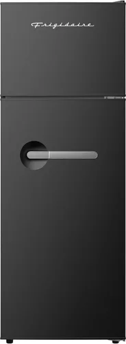 Frigidaire Refrigerador retro de tamaño apartamento con congelador superior, refrigerador de 2 puertas con capacidad de almacenamiento de 7.5 pies