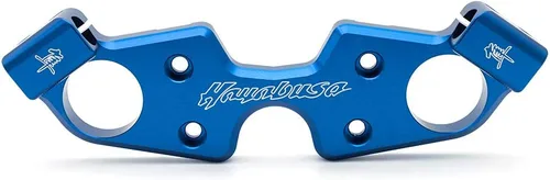 Miniatura 8 de Abrazadera superior superior de triple árbol para bajar motocicleta CNC compatible con GSX1300 Hayabusa GSXR1300 1999-2020 2007 2008 2009 2010 2011