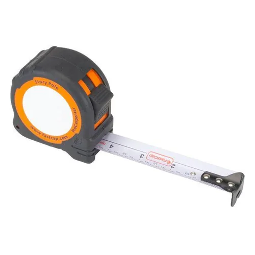 FastCap PSSP25 25 Foot Pad Cinta métrica estándar Story Pole