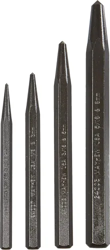 Miniatura 13 de Mayhew Tools 24000 Punzón central, 3/32" - 2.5 mm x 4", acabado de óxido negro