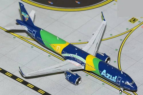Miniatura 2 de GeminiJets G2AZU1085 Azul Linhas Aereas Airbus A321neo PR-YJE; Escala 1:200