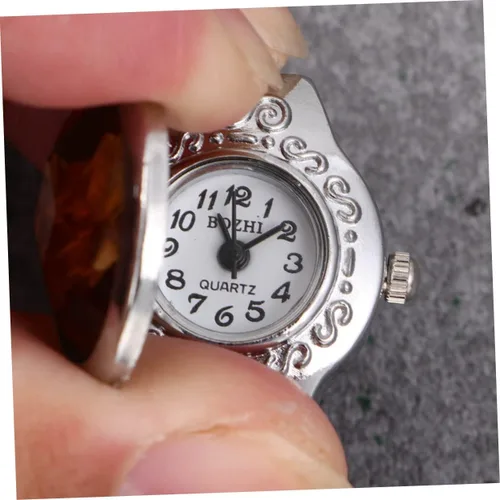 Miniatura 6 de ERINGOGO 2 unids reloj para hombre reloj mujer reloj hombre anillo reloj