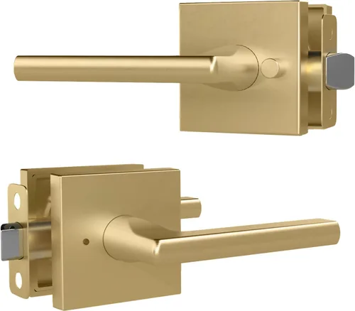 Miniatura 58 de Mega Handles - Cerrajo de entrada Prime I Cerradura de cerrojo de entrada - Cerrajo de bloqueo cuadrado de alta resistencia para puertas zurdas