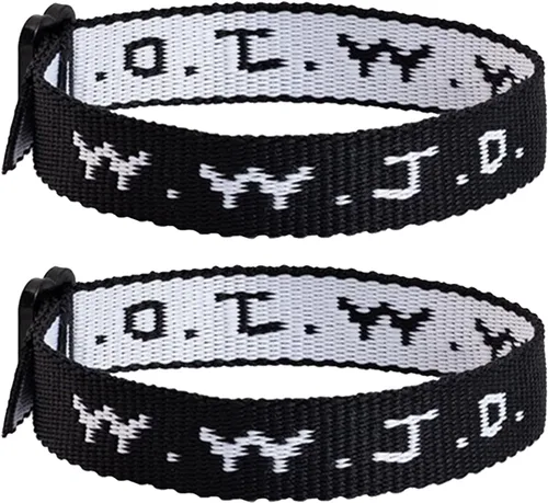 Miniatura 12 de YANCHUN Pulseras WWJD What Would Jesus Do Bracelets