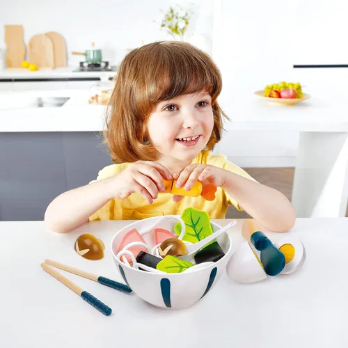 Miniatura 3 de Hape Juego de Udon "Slurp-Slurp" Juego de comida y cocina para niños, para niños a partir de 3 años