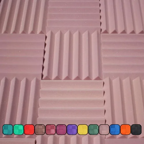 Miniatura 19 de Paneles de espuma acústica profesional estilo cuña de 12 x 12 x 2 pulgadas, paquete de 4, espuma de estudio para amortiguación de sonido e Carbón