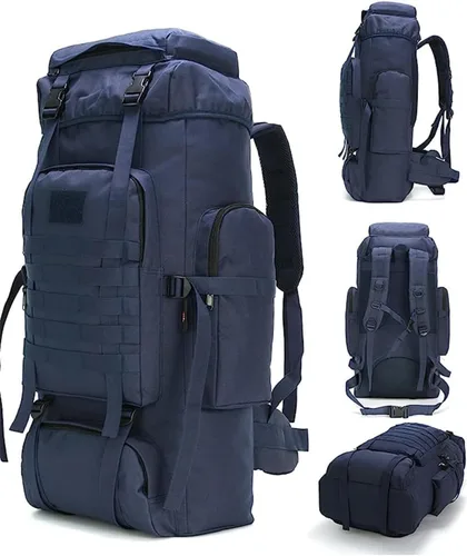 Miniatura 16 de King'sGuard 70L Camping Hiking Backpack for Men Women Large Military Tactical Backpack Molle Rucksack Backpack for Outdoor Caqui