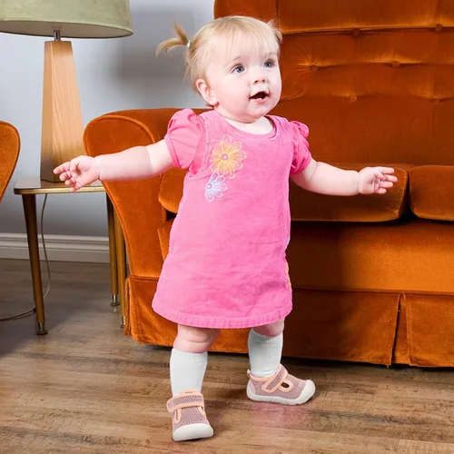 Miniatura 6 de Zapatos para bebés y niños pequeños, ligeros, transpirables, antideslizantes, para caminar al aire libre, 6, 9, 12, 18, 24 meses