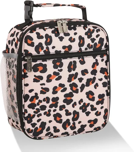 Miniatura 12 de Lovoeo Lonchera Bolsa de almuerzo para hombres mujeres Lonchera aislada Bolsas de almuerzo para Trabajo Picnic Viajes (azul bebé)
