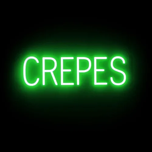 Miniatura 37 de SpellBrite Señal de PHO para restaurantes Señalización LED azul para restaurantes con LED de neón para empresas 13.2 x 6.3 pulgadas