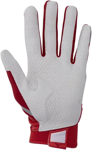 Miniatura 2 de Mizuno B-303 Guante de bateo de béisbol rojo/cardenal
