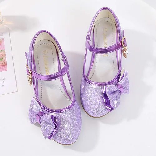 Miniatura 4 de Cadidi Dinos Zapatos de vestir para niñas, zapatos de fiesta de boda, zapatos de tacón Mary Jane Princesa (bebéniño pequeñoniño grande)
