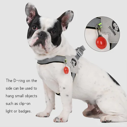 Miniatura 5 de Easy Walk - Arnés para perro con problemas de tráquea, arnés suave y ajustable para cachorros, sin tirones, fácil de usar, arnés para mascotas sin