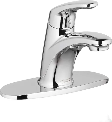 Miniatura 2 de American Standard 7075102.002 Colony PRO - Grifo de baño de una sola manija con drenaje 50/50, 1.2 GPM, cromo pulido