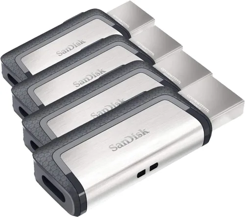 Miniatura 2 de SanDisk 32GB Ultra Dual Drive USB Type-C - USB-C, USB 3.1 - SDDDC2-032G-G46, Negro, Plata