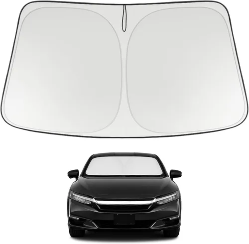 Miniatura 72 de Proadsy Parasol para parabrisas actualizado 2025, ajuste personalizado Dodge RAM 1500 2Dr 2019-2024 2025, 4 capas, plegable, protector de parasol