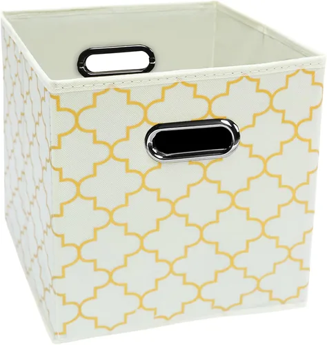 Miniatura 9 de Cubos de Almacenamiento Plegables Negros, Cajas de Almacenamiento de Tela, Organizadores de Cubos con Asas Duales para Organizador del Hogar, Juego
