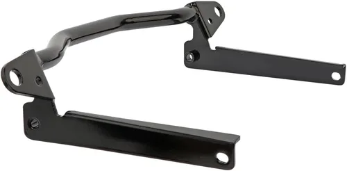 Miniatura 4 de Barra de soporte de luz de motocicleta, abrazadera de soporte de señal de giro para Harley Heritage Softail Fatboy 2002-2017, negro