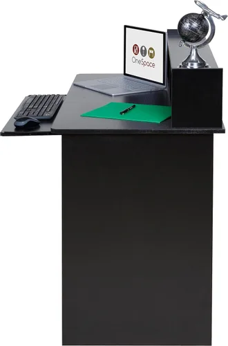 Miniatura 7 de OneSpace - Escritorio para computadora, Madera, Negro