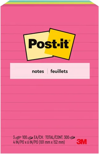Miniatura 2 de Post-it - Notas adhesivas de 5 x 8 pulgadas, Colección Cape Town
