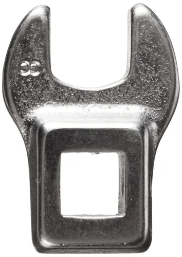 Stahlwille 01200008 Llave de pie de gallo, 1/4" de accionamiento cuadrado, hecha de acero de aleación de cromo y cromado, tiene mordazas