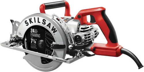 Miniatura 2 de Skil Sierra circular ligera de accionamiento helicoidal de 7-1/4 pulgadas con enchufe de bloqueo giratorio - SPT77WML-71