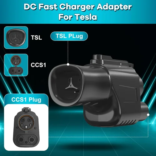 Miniatura 2 de Adaptador de vehículo eléctrico compatible con Tesla Supercharger (NACS) a CCS - 500 amperios / 1,000 V - Carga rápida de tu CCS1 en supercargadores
