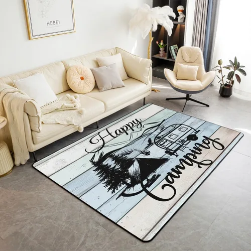 Miniatura 8 de Erosebridal Alfombra de área con diseño de árbol de la vida, 3 x 5, hippie, sol y luna, decoración de astrología en blanco y negro, antideslizante