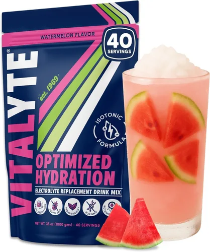 Miniatura 14 de Vitalyte Mezcla de bebida en polvo de electrolitos, mezcla de hidratación de electrolitos isotónicos, paquete a granel