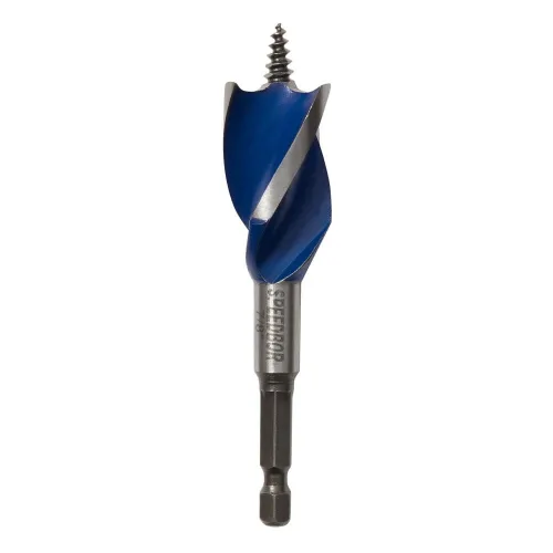 Miniatura 6 de IRWIN SPEEDBOR 1866037 - Broca para madera con tres flautas, 1 x 4 pulgadas