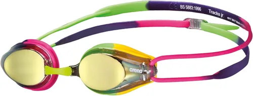 Miniatura 13 de ARENA Tracks Gafas de Natación Esenciales para Carreras Unisex para Niños y Niñas, Jóvenes Nadadores, 6-12 años, Antiempañamiento, Lentes No Espejo