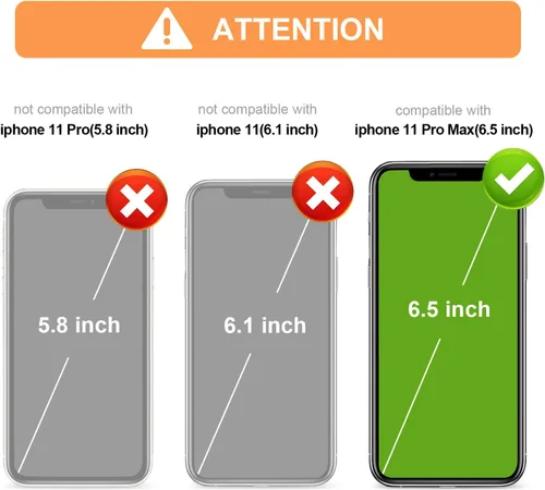Miniatura 2 de Vaburs Funda para iPhone 11 Pro Max con tarjetero, diseño de mariposa en relieve de piel sintética de alta calidad, doble botones magnéticos, a Oro