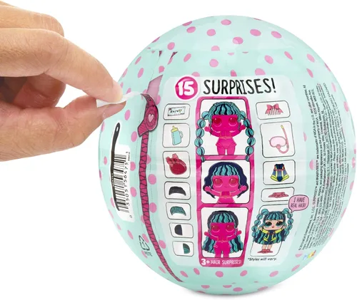 Miniatura 19 de L.O.L. Surprise! Muñecas Hairvibes con 15 sorpresas y extensiones para mezclar y combinar