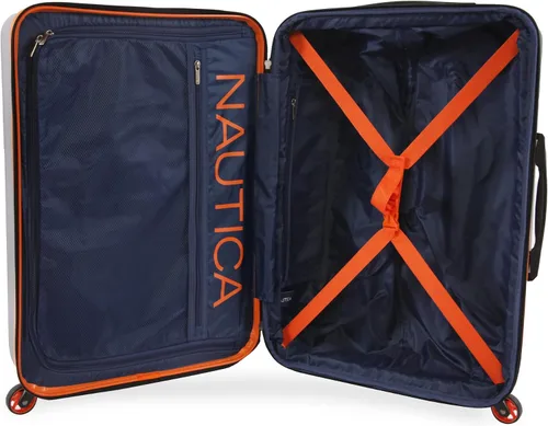 Miniatura 11 de NAUTICA Roadie 3pc Hardside Luggage Set, GreyOrange