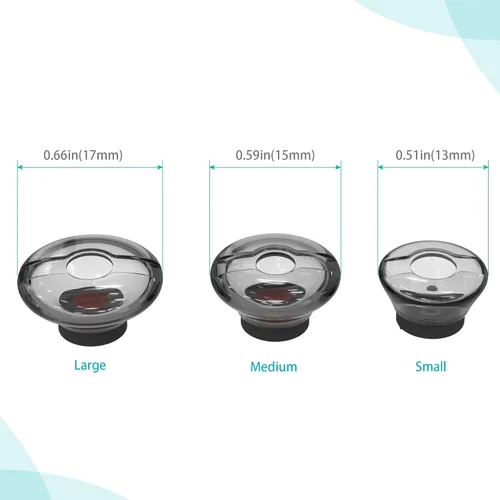 Miniatura 4 de 3X Voyager 5200 - Almohadillas de repuesto de silicona ultra cómoda, Voyager Legend 30/Voyager Legend 50 con espuma intrauditiva para auriculares