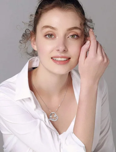 Miniatura 23 de Collar de plata esterlina para mamá, regalo para el día de la madre, dije o brazalete para mamá