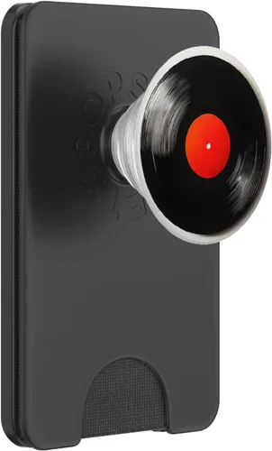 Miniatura 8 de Red Vinyl Record Player Vinyl Collector Retro Music Lover PopSockets Adhesive PopGrip