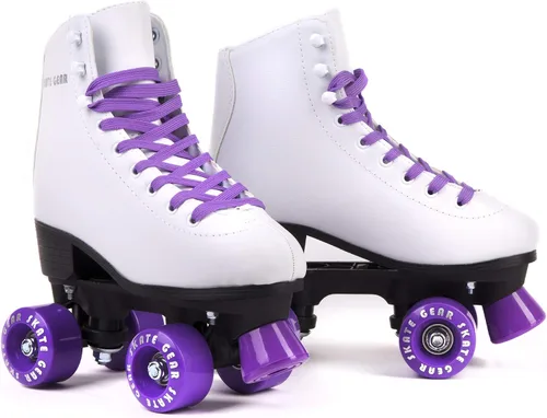 Miniatura 24 de Skate Gear Patines de Ruedas Retro de Diseño Cuádruple