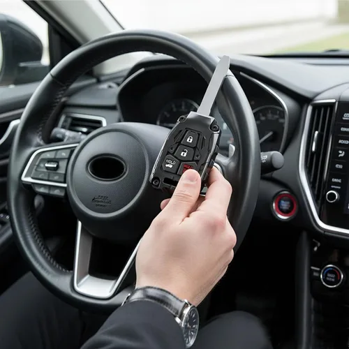 Miniatura 7 de Carcasa de repuesto para llave de control remoto sin llave para Toyota Camry Corolla Rav4 Tacoma Highlander Avalon Venza (negro)