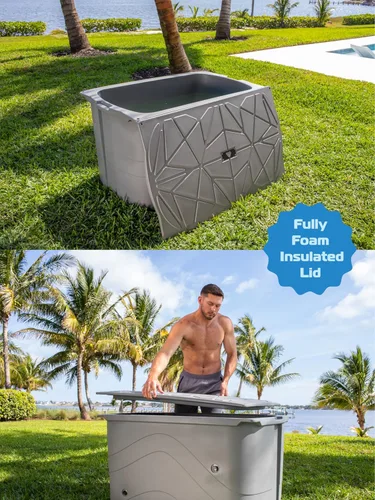 Miniatura 5 de Bañera de Inmersión en Frío Frozin 400. Aislamiento de Espuma de Alta Eficiencia para una Retención de Hielo Superior sobre Barriles No Aislados