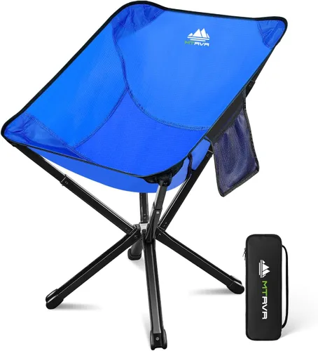 Miniatura 14 de MTRVR Silla plegable de grado utilitario: estructura estable de una pieza, patente de estructura plegable autorizada, soporte de aluminio