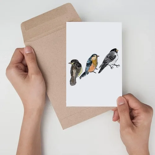 Miniatura 4 de 7 sellos transparentes de pájaros para hacer tarjetas y diarios, ramas de árbol, sellos de silicona para pájaros, sellos de goma para álbumes