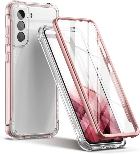 Miniatura 10 de SURITCH Funda transparente para Samsung Galaxy S21 FE de 6.4 pulgadas (solamente), [protector de pantalla integrado] carcasa rígida protectora